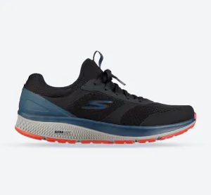 Skechers 220102 GOrun Consistent Herren-Sneaker in weiter Passform, Schwarz/Blau