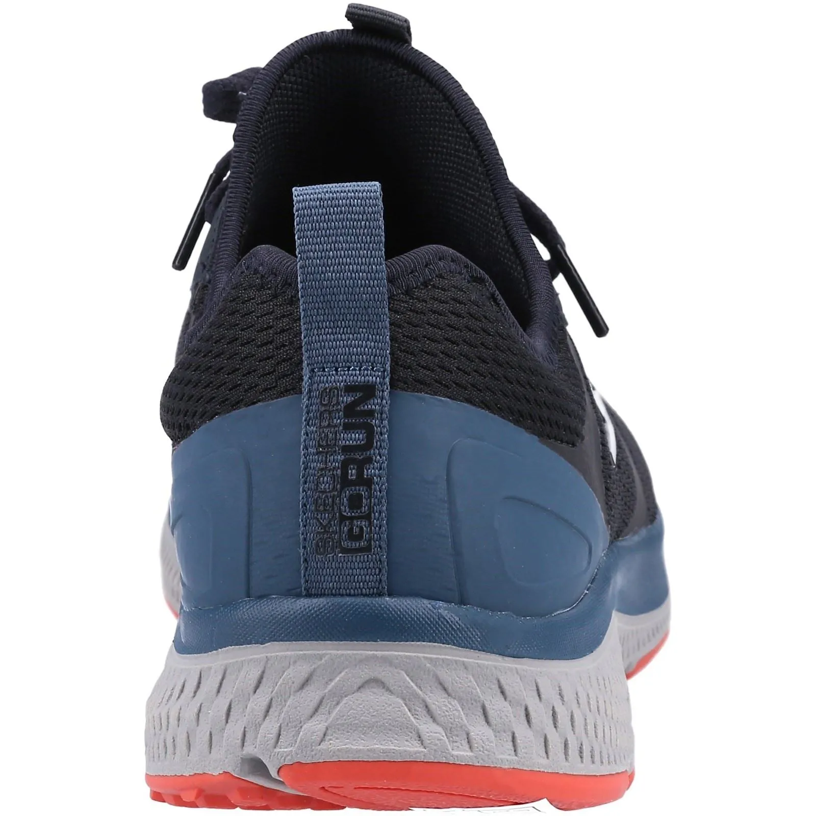 Skechers 220102 GOrun Consistent Herren-Sneaker in weiter Passform, Schwarz/Blau