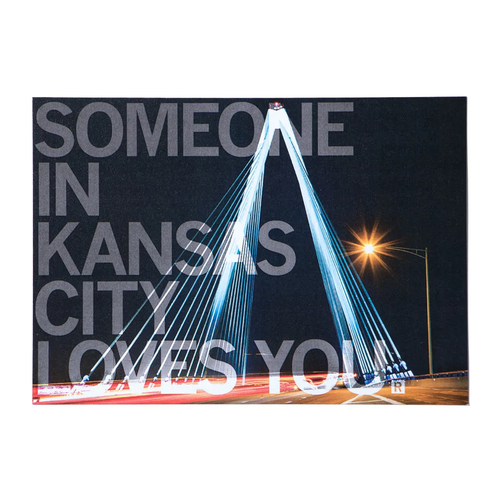Someone Loves You KC Photo Postcard