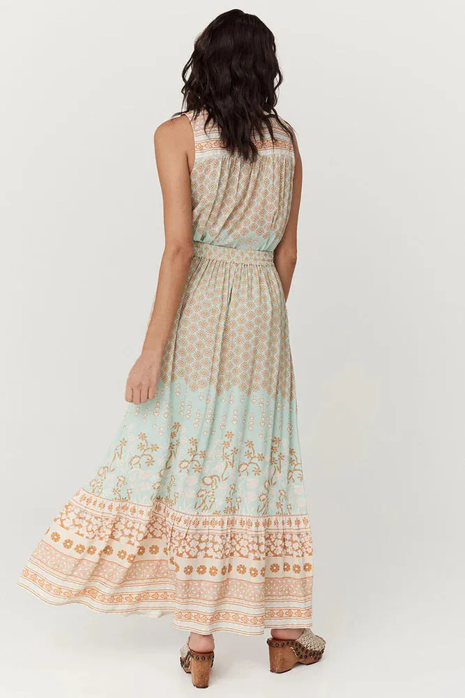 SPELL - Sweet Nothings Maxi Skirt - Peppermint