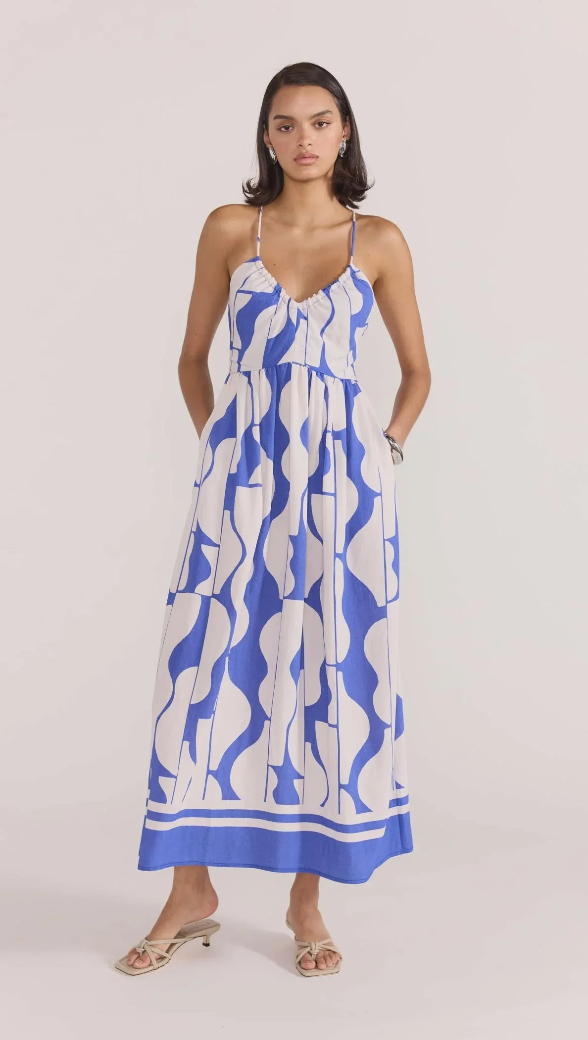 Staple The Label Santi Sundress - Blue
