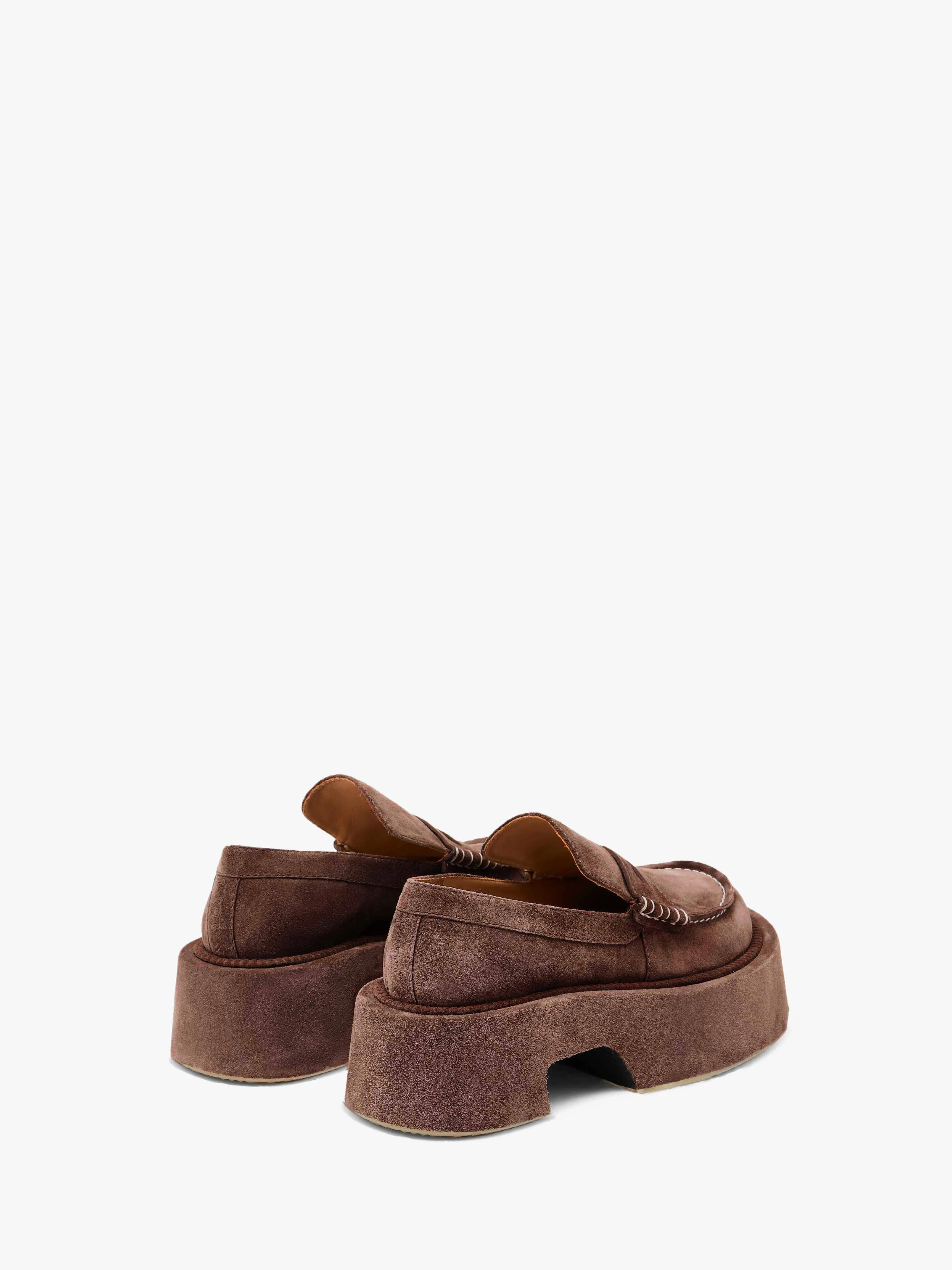 SUEDE PLATFORM MOCCASSIN