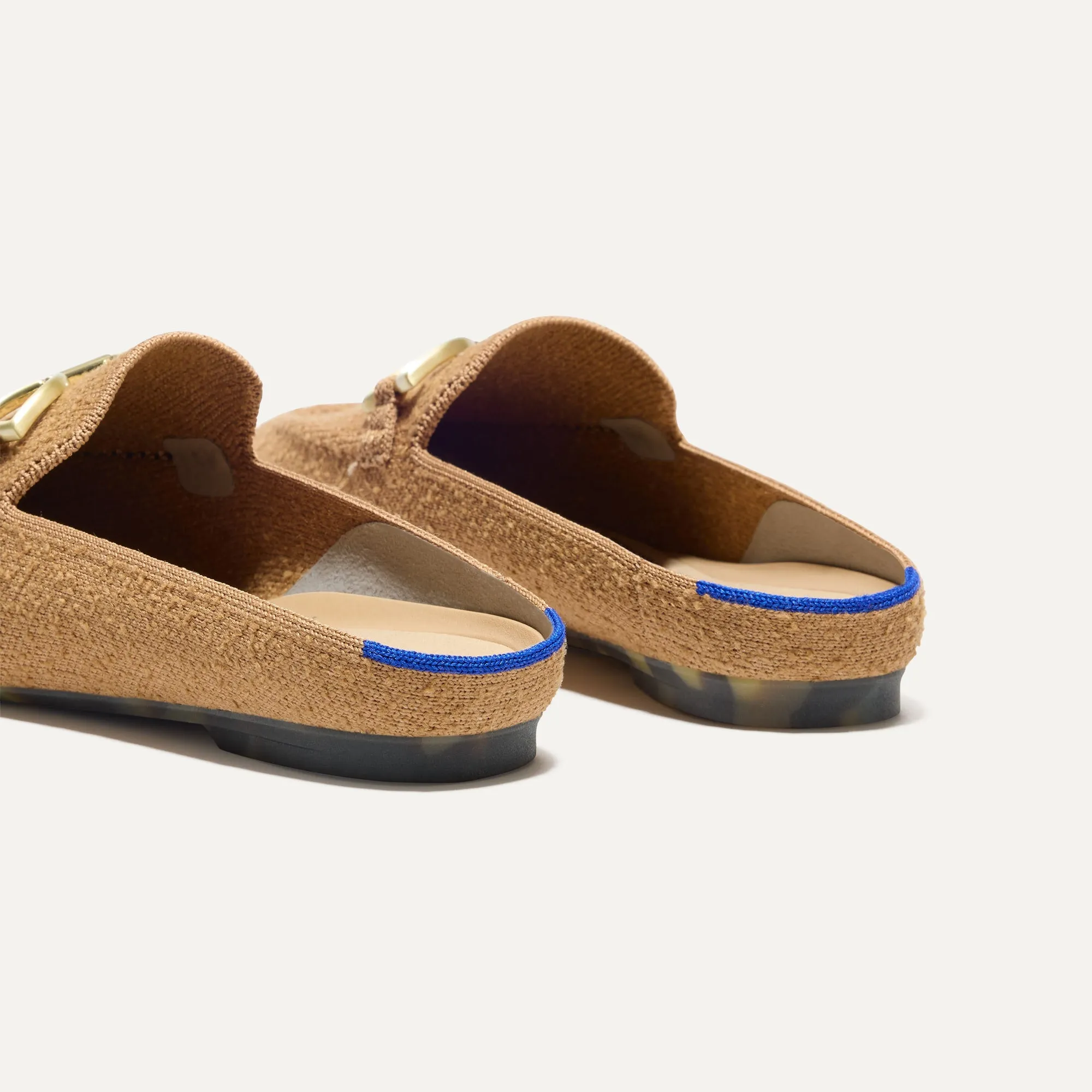 The Double Bit Loafer Mule - Wren Bouclé