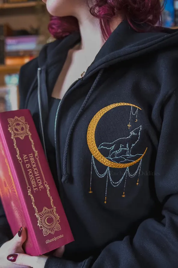Through Love Premium Zipper Hoodie