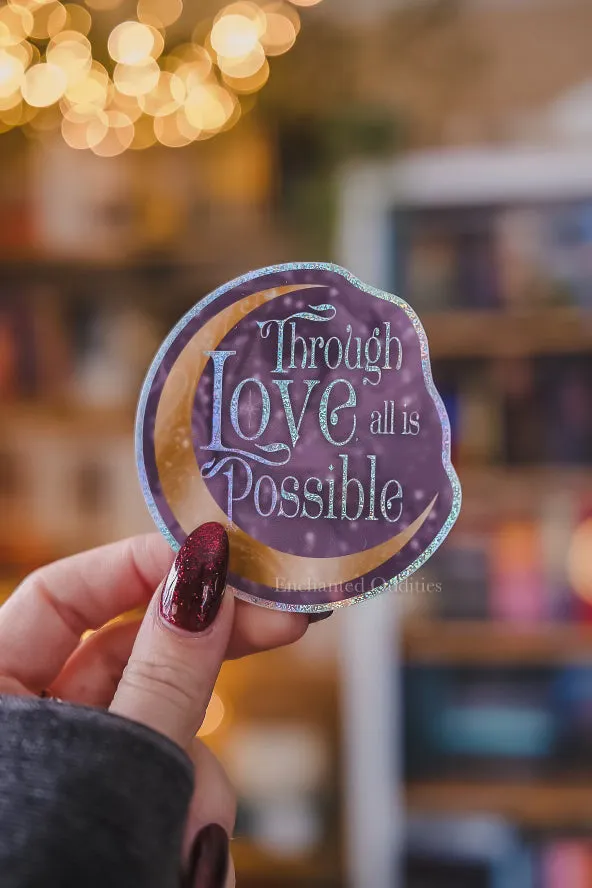 Through Love sticker
