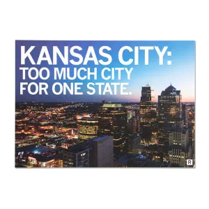 Too Much City KC Photo Postcard