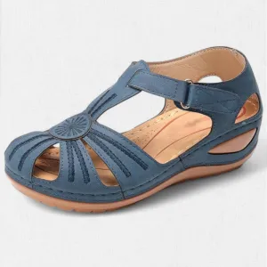 Vesta™ | Elegant Vintage Wedge Sandals