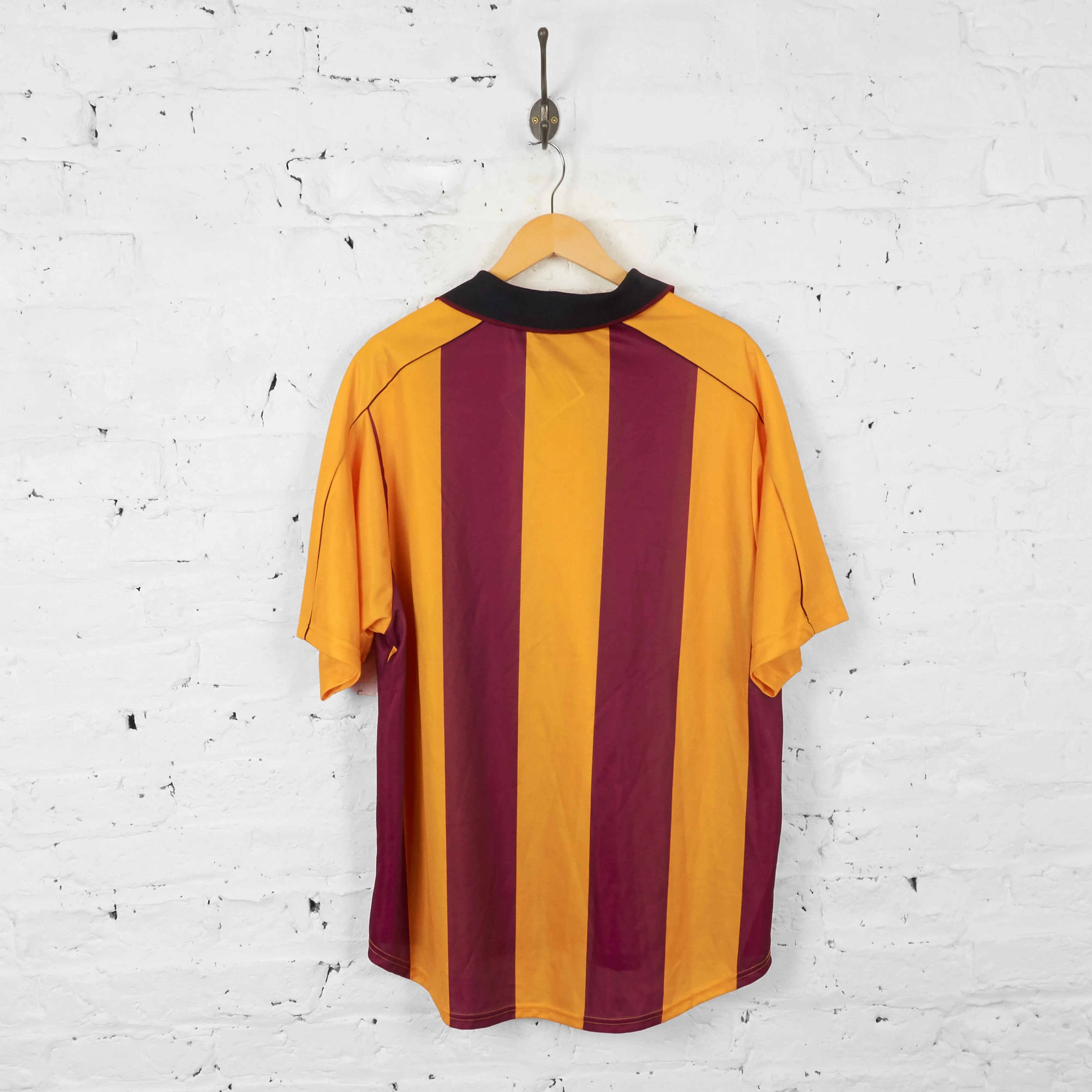 Vintage Bradford City 2001 Football Shirt - Orange - XXL
