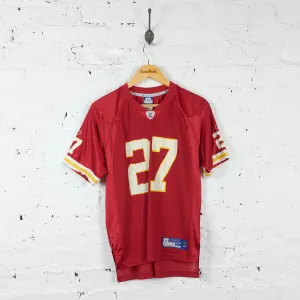 Vintage Youth Kansas City Chiefs L. Johnston NFL Jersey - Red - L