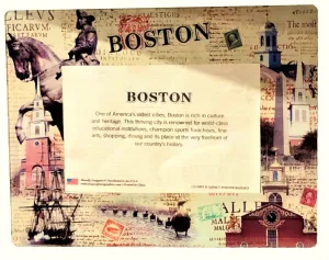 Visit Boston Frame