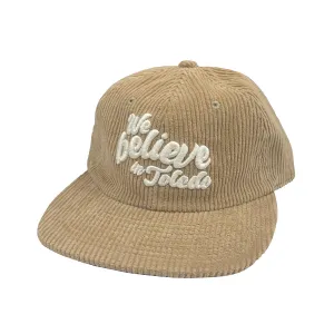 We Believe in Toledo Corduroy Hat