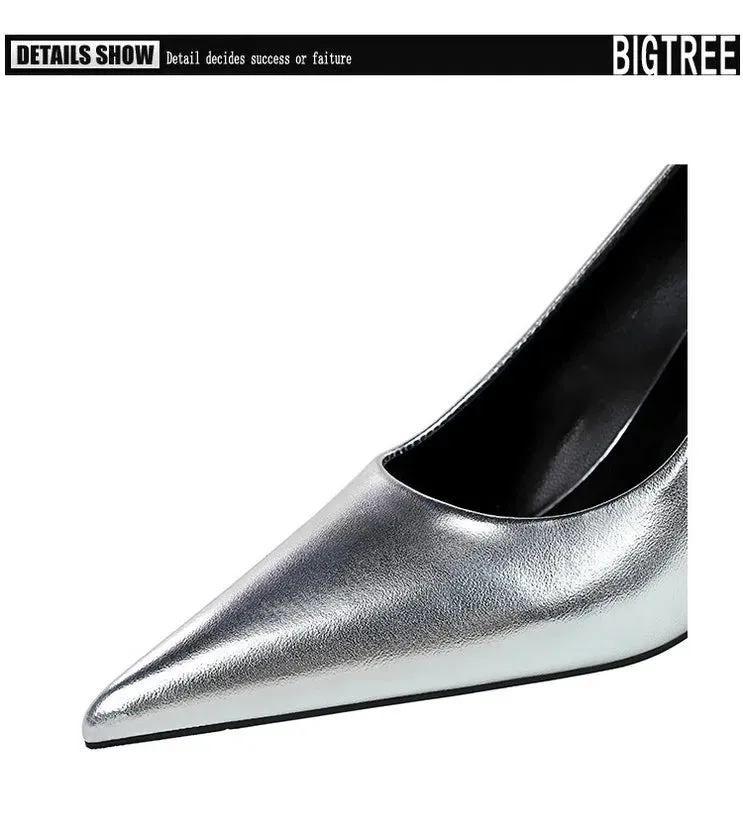 Women Pumps Pointed Toe Retro Shoes Women Shoes Designer Shallow Wedges High Heels Banquet Mules