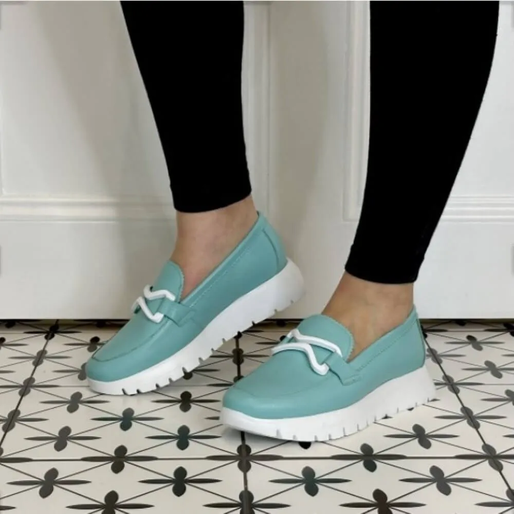 Wonders Slip-on Aura A-2480-SEA BLUE