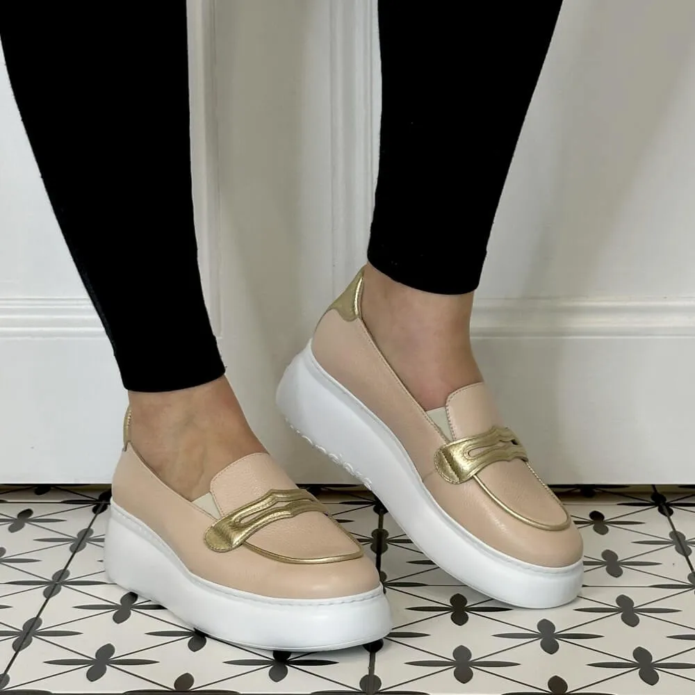 Wonders Slip-on Bacan A-2671-NUDE