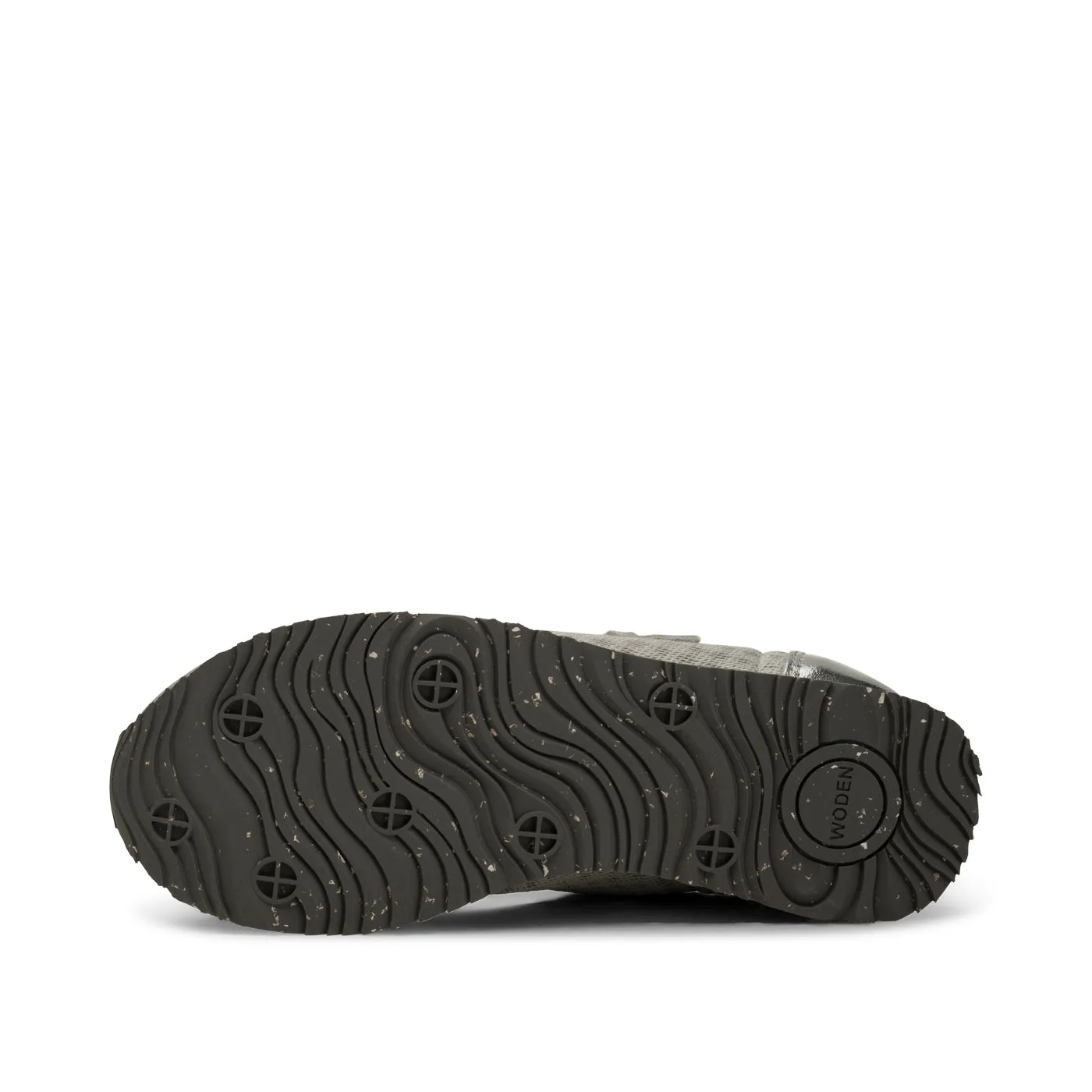 Ydun Metallic Zipper - Sea Fog Grey